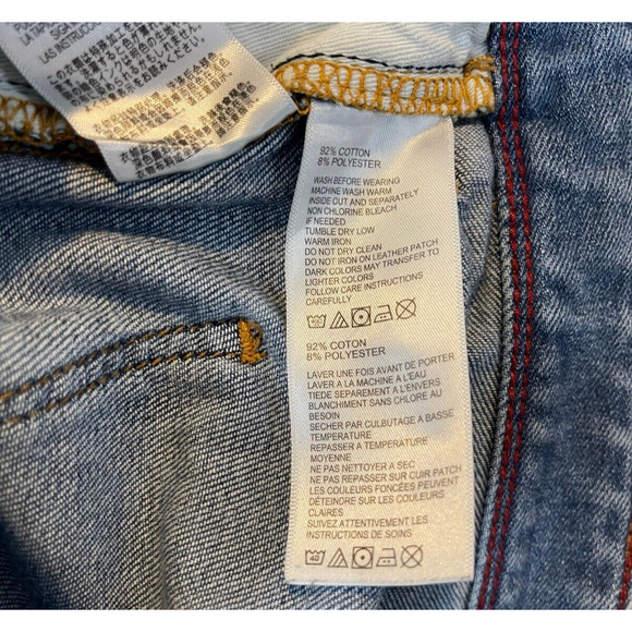 Tommy Bahama Jeans Mens 33x32 Blue Straight Mid Rise Medium Wash Denim act 32x28 - Picture 6 of 11